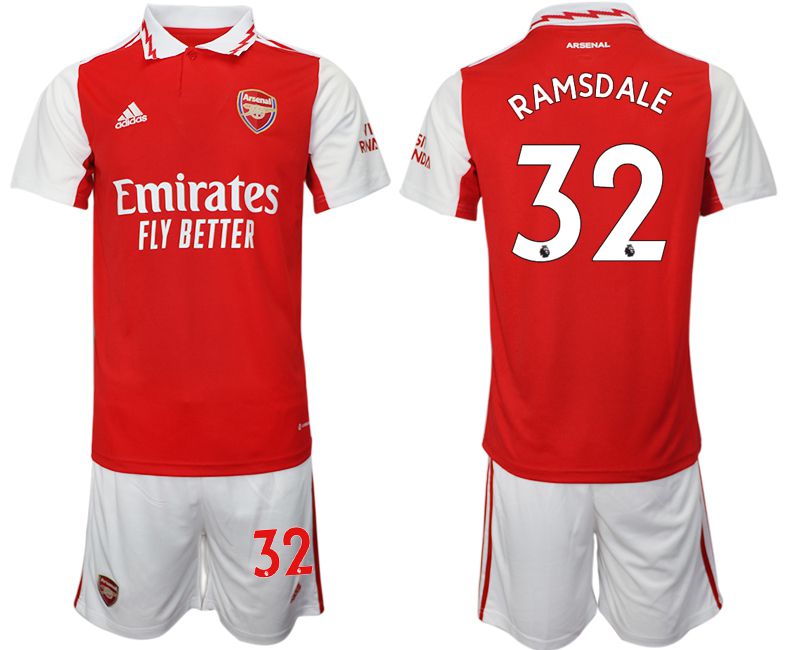 Men 2022-2023 Club Arsenal home red #32 Soccer Jersey
